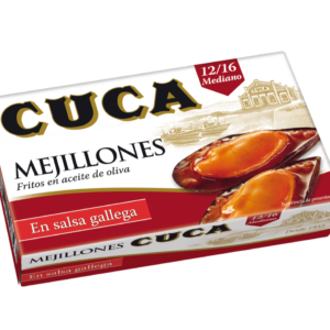 Mijillones en salsa gallega