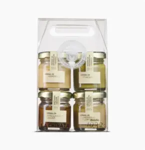 Pack 4 Cremas Frutos Secos Mini